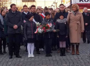 Reprezentacja naszej szkoły 11 listopada