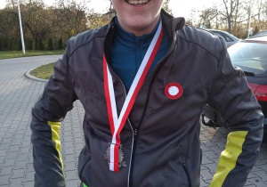 Rafał Jacek uczestnik biegu