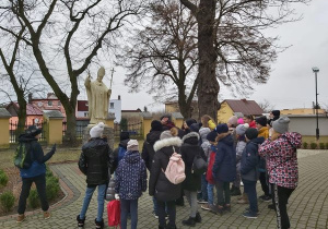 Uczestnicy ferii w parafii św. Wojciecha