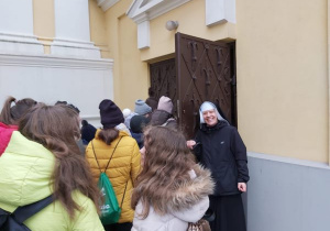Uczestnicy ferii w parafii św. Wojciecha