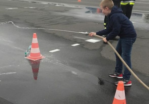 Akcja "Dzieciaki na drodze" przygotowana przez WORD w Koninie