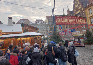 Pobyt na Jarmarku Bożonarodzeniowym we Wrocławiu.