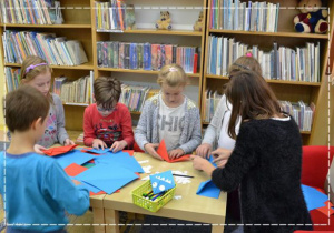 Dzień Origami w bibliotece szkolnej