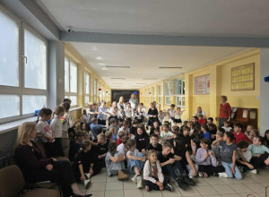 Klasy czwarte na otrzęsinach