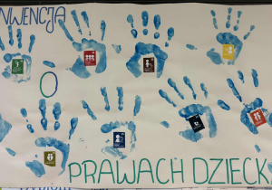 Kolorowy plakat klasy 7b