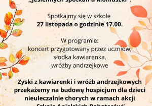 Zaproszenie na drugą edycję Jesiennych spotkań u Moniuszki