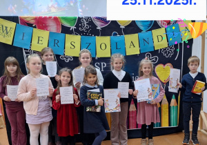 Podsumowanie konkursu recytatorskiego - Wierszolandia