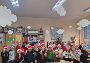 Mikołajki w klasie 3a
