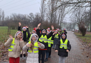 W drodze do kina na film mikołajkowy
