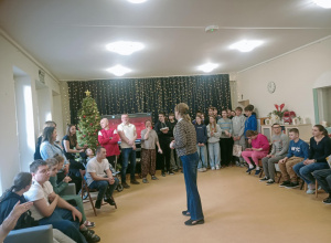 Wizyta klasy 8c w Ośrodku Rehabilitacyjno-Edukacyjno-Wychowawczym