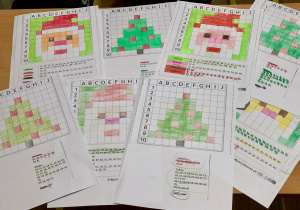 Kodowanie zimowo-świątecznych obrazków