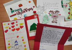 Wymiana kartek bożonarodzeniowych