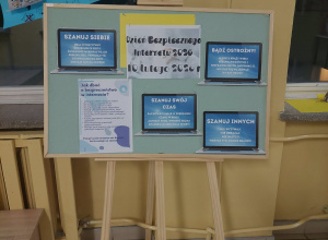 Gazetka szkolna Dzień Bezpiecznego Internetu