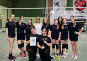 Szkolne siatkarki wywalczyły tytuł Mistrza Konina
