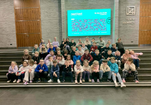 Klasa 1a i 1b na wycieczce szkolnej w Poznaniu