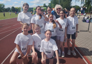Reprezentantki SP12 w zawodach sportowych