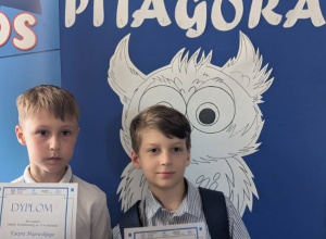 Laureaci konkursu matematycznego "Mały Pitagoras"