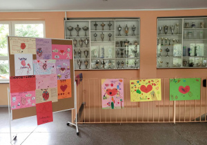 Plakaty przygotowane z okazji Światowego Dnia Serca,