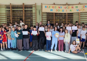 Turniej „Bezpieczny uczeń w domu, w szkole i na ulicy”