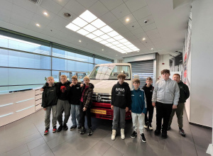 Wycieczka do fabryki samochodów Volkswagen we Wrześni.